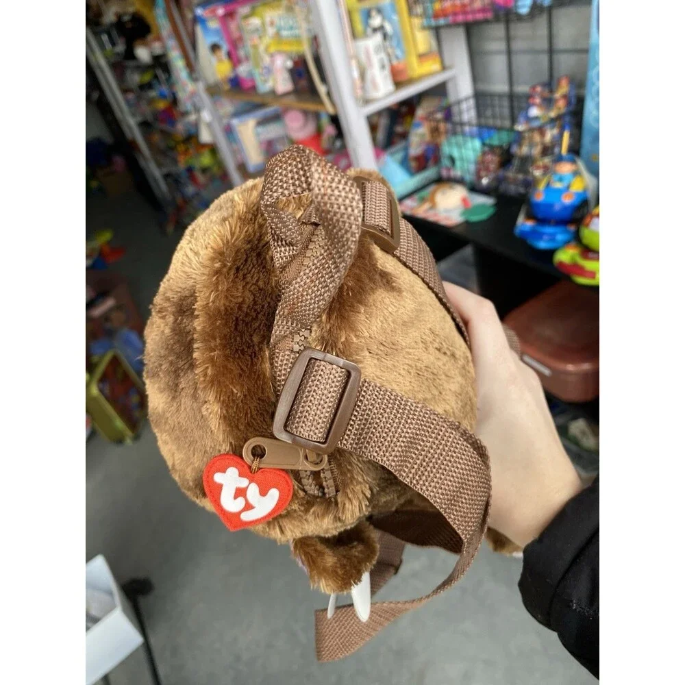Ty Gear Coconut Monkey Plush Backpack 13
